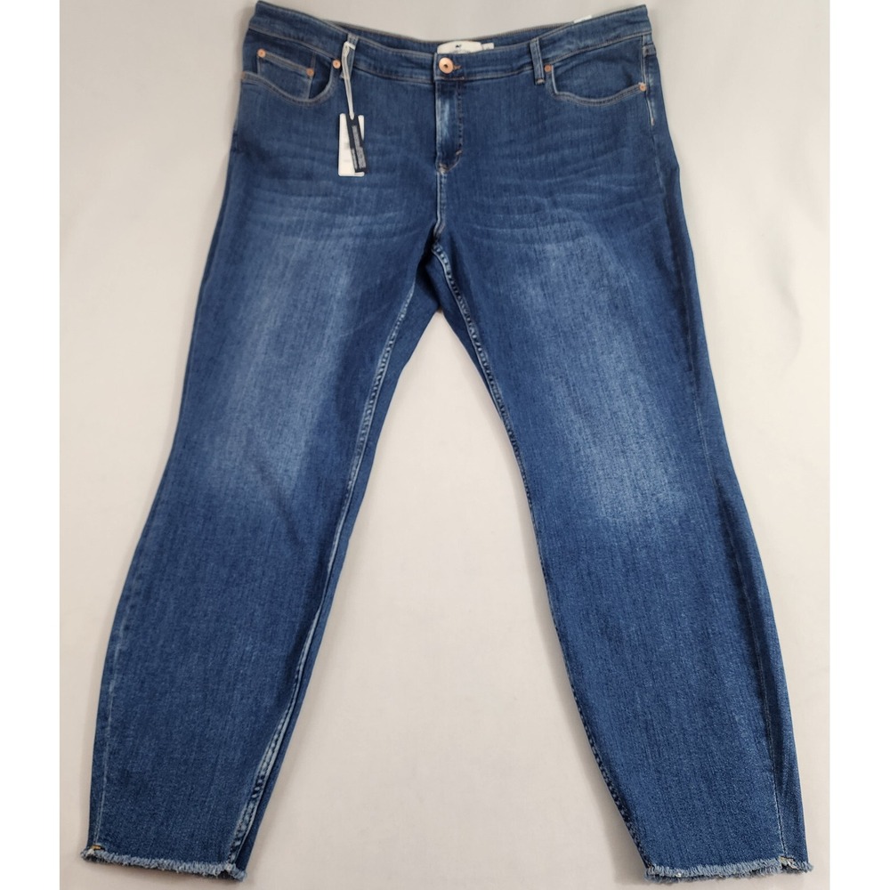 Vineyard Vines jeans womens W 37 Jamie HR 2P001227-2787 blue stretch skinny $178